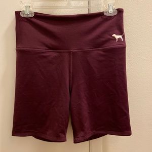 Plum Colored Victoria's Secret Bike Shorts